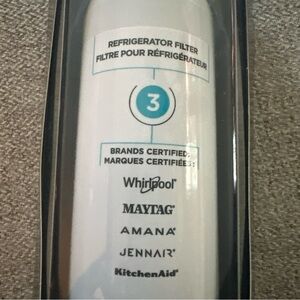 Ice & Water Refrigerator Filter - White